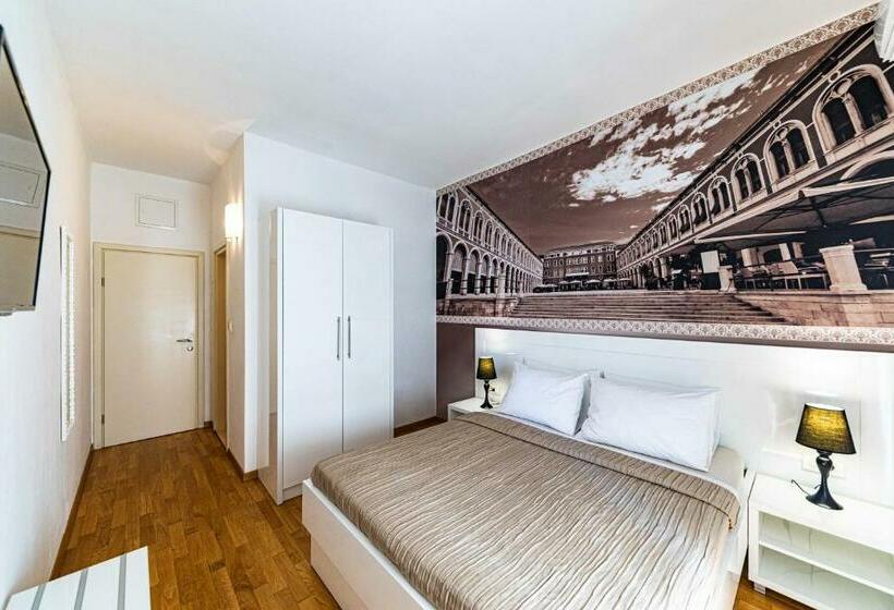 חדר דלוקס צדדי נוף לים, Riva City Rooms