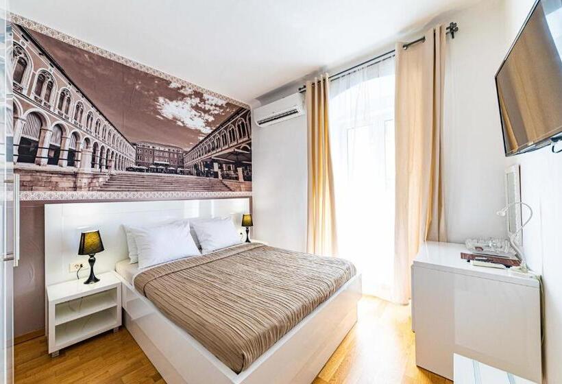 디럭스 룸 측면 바다 전망, Riva City Rooms