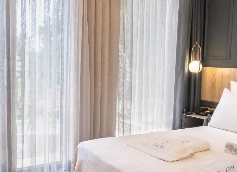 Deluxe-huone Merinäkymä Parveke, Cunda Pi̇er Otel