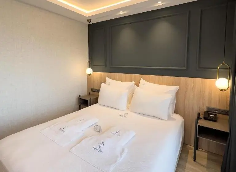Standard-huone Merinäkymä Parveke, Cunda Pi̇er Otel