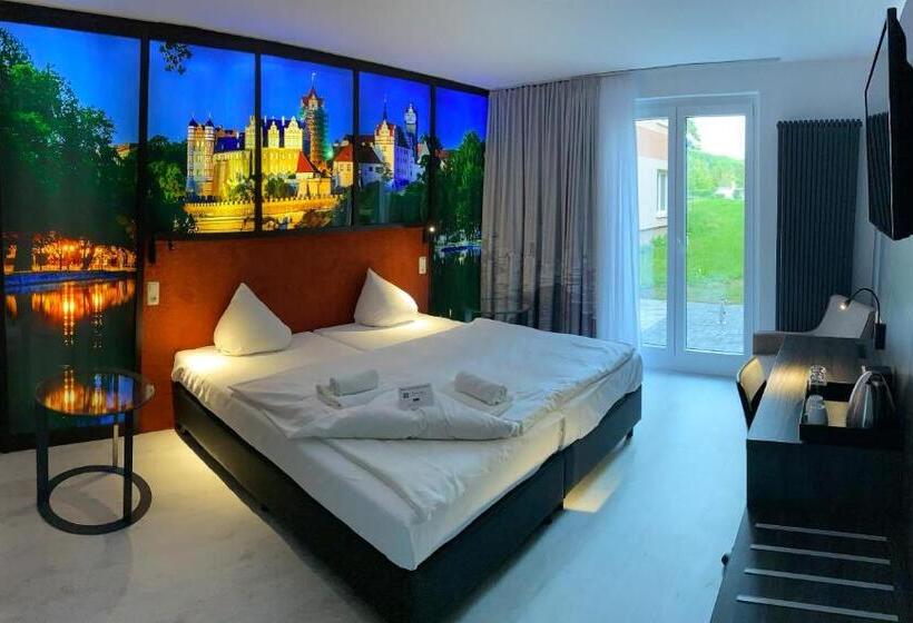 标准间带露台, Sl Otel Im Parforcehaus