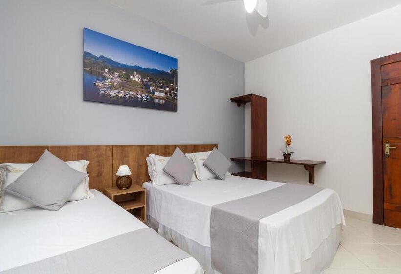 اتاق ساده سه نفره, Pousada Cicerone Portal Das Artes Com Gerador De Energia