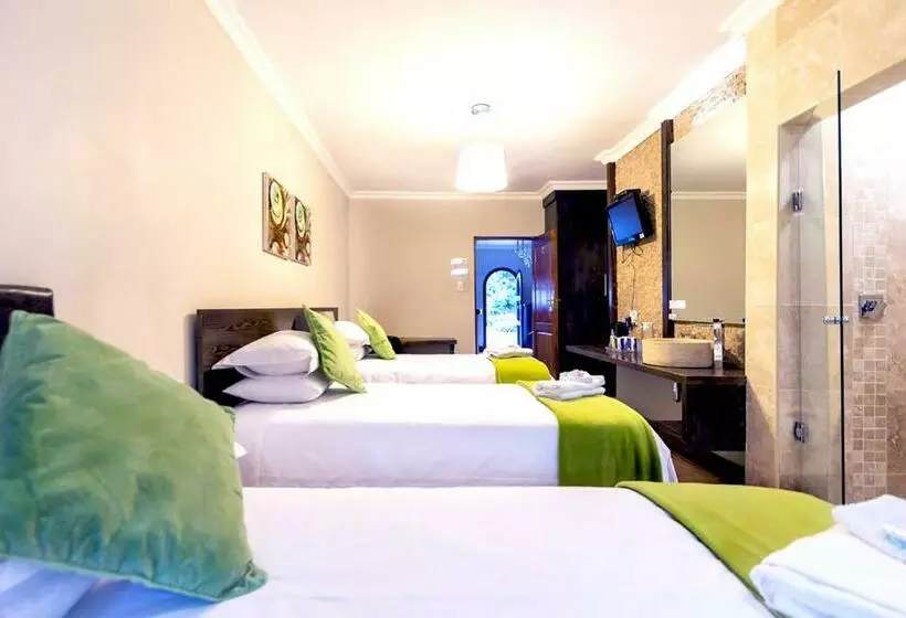Deluxe Kolmen Hengen Huone, Or Tambo Guest House