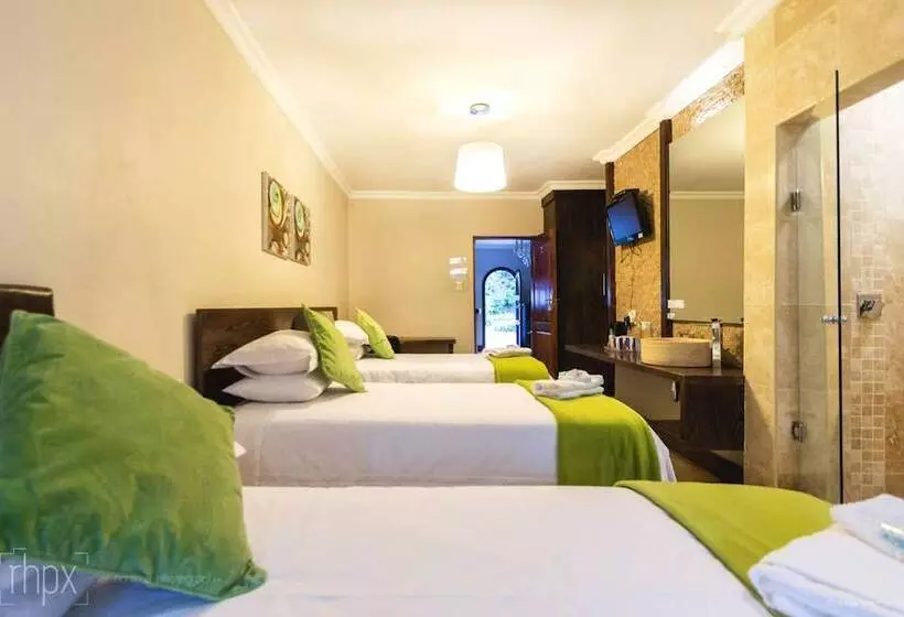 Deluxe Kolmen Hengen Huone, Or Tambo Guest House