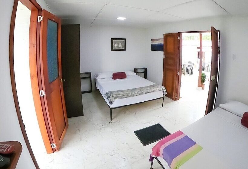 غرفة عائلية, Finca Hotel Los Guayacanes