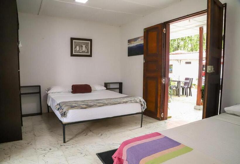 غرفة عائلية, Finca Hotel Los Guayacanes