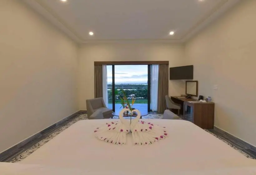 ویلای 1 خوابه با چشم‌انداز باغ, Cocoland Thu Xa Ancient Town Hotel & Resort
