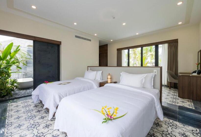 اتاق استاندارد با چشم‌انداز استخر, Cocoland River Beach Resort & Spa