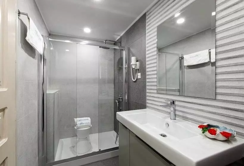 テラス付き1ベッドルームアパートメント, Alkionides Seaside Apartments
