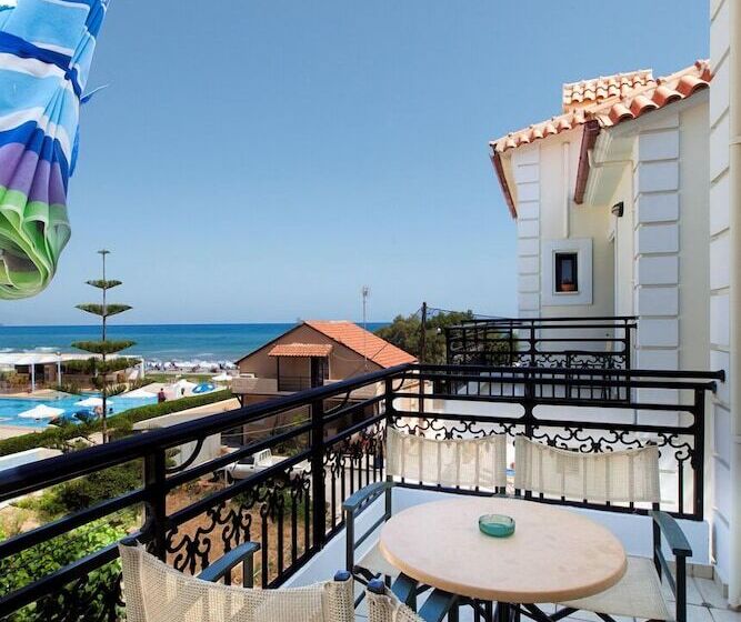 带1个卧室的带海景的公寓, Alkionides Seaside Apartments