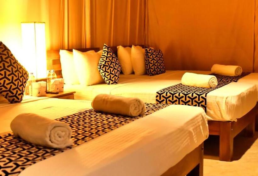 디럭스 패밀리 룸, Athgira River Camping   Udawalawe