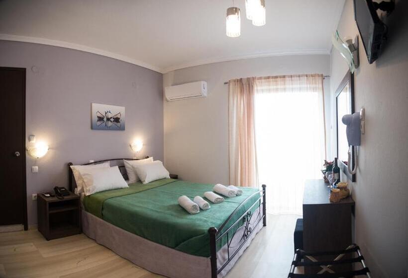اتاق استاندارد با چشم‌انداز دریا, Galazio Limani   Rooms To Let