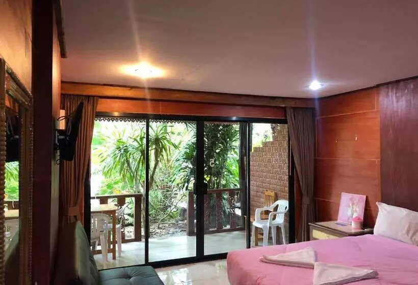 Standard-huone Parveke, Ruan Mai San Ngam Resort   Sha Plus