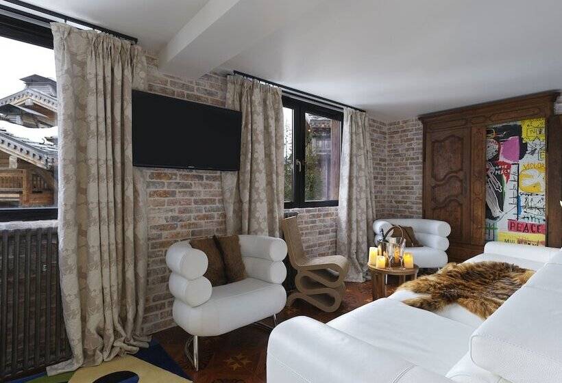Люкс, Snow Lodge Hotel Courchevel 1850