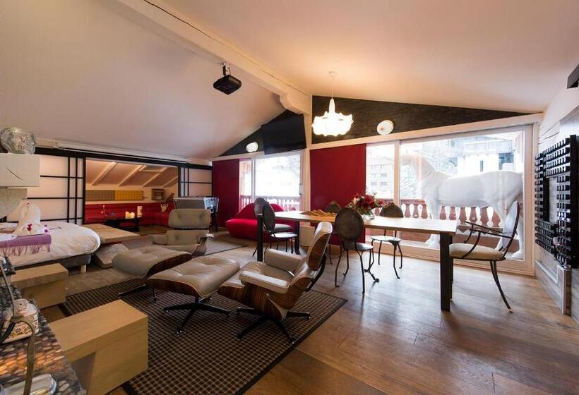 Номер Стандарт, Snow Lodge Hotel Courchevel 1850