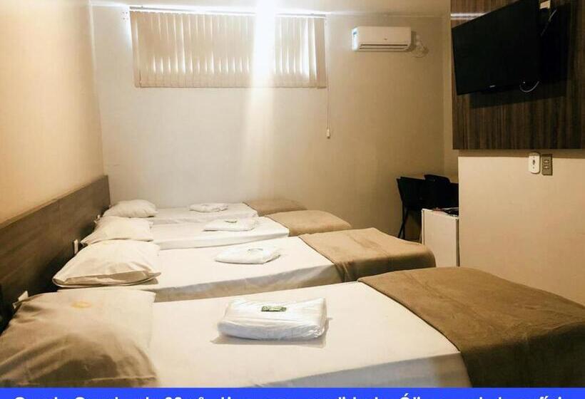 غرفة قياسية رباعية, Dok Brasília Hotel Unidade águas Claras