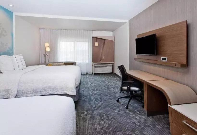 ２ダブルベッドのスタンダードルーム, Courtyard By Marriott Auburn