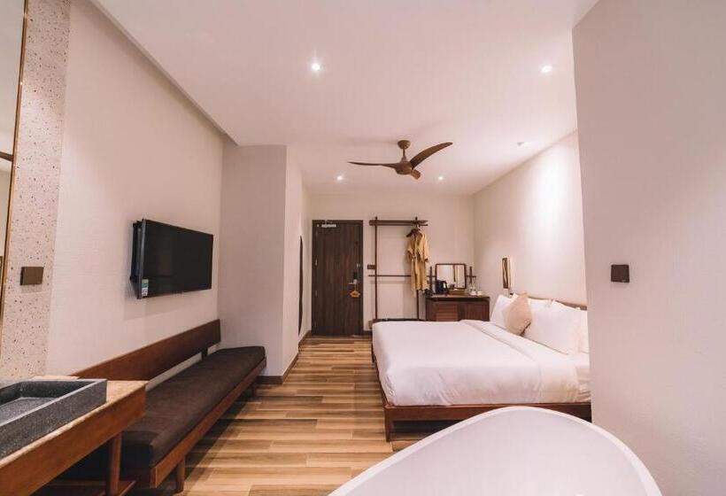 Superior Zimmer Kingsize Bett, Zen Valley Dalat