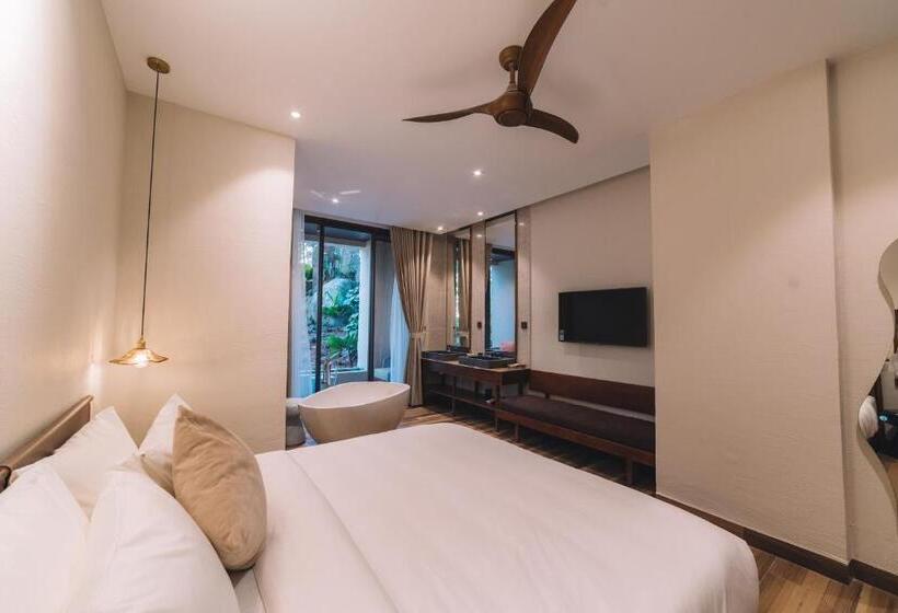 Superior Zimmer Kingsize Bett, Zen Valley Dalat