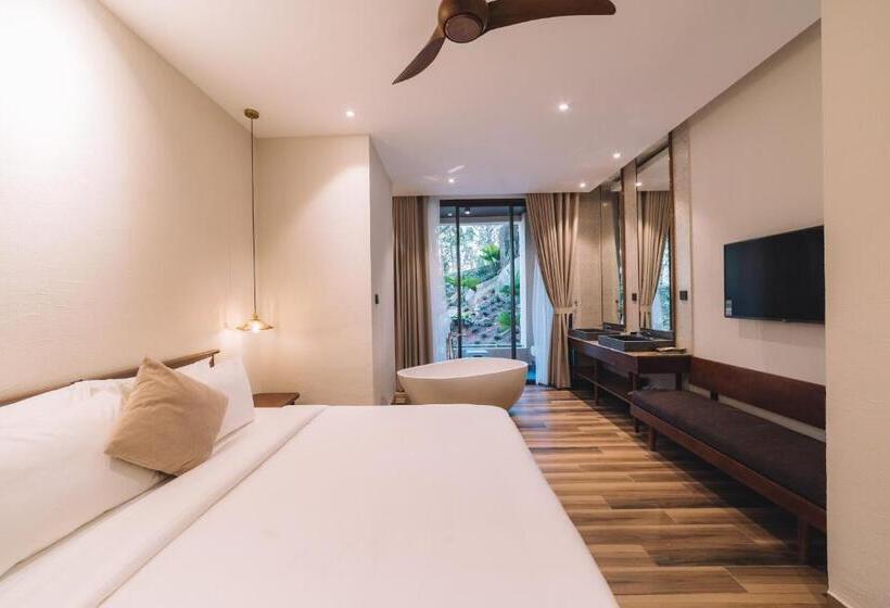 Superior Zimmer Kingsize Bett, Zen Valley Dalat