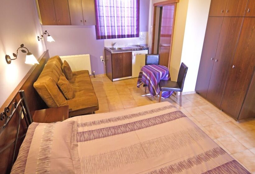 إستديو قياسى مزود بشرفة, Minos Pension