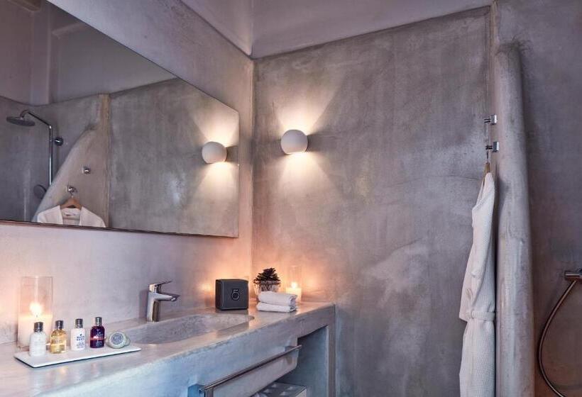 Номер Deluxe Вид на Море, Mykonos No5 Luxury Suites & Villas