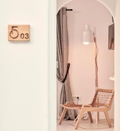 Номер Deluxe Вид на Море, Mykonos No5 Luxury Suites & Villas