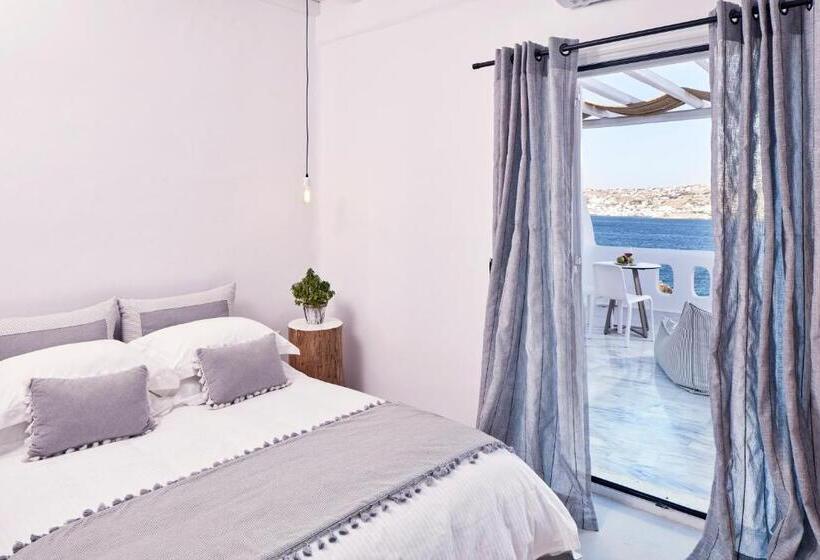 Номер Deluxe Вид на Море, Mykonos No5 Luxury Suites & Villas