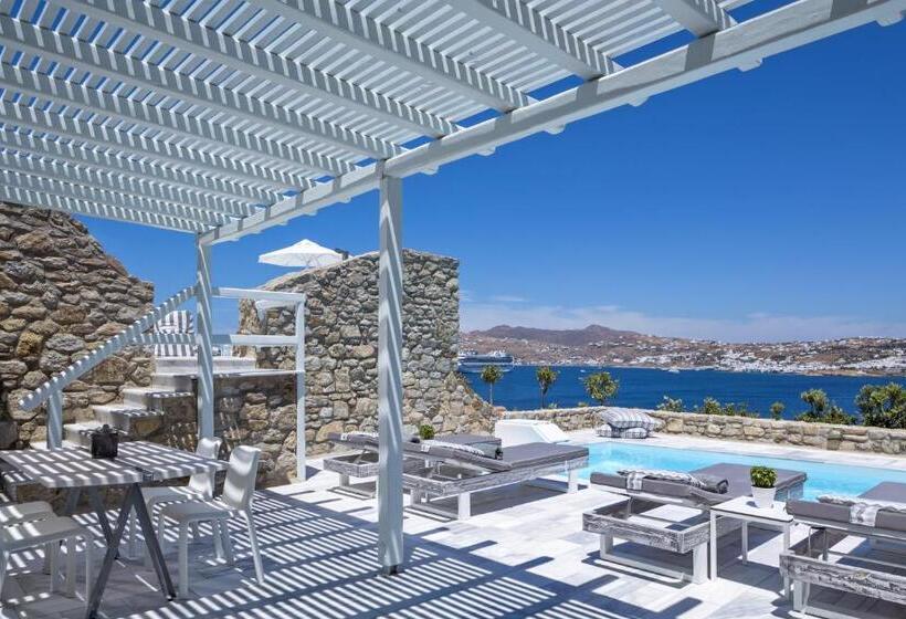 2 Bedrooms Suite Sea View, Mykonos No5 Luxury Suites & Villas