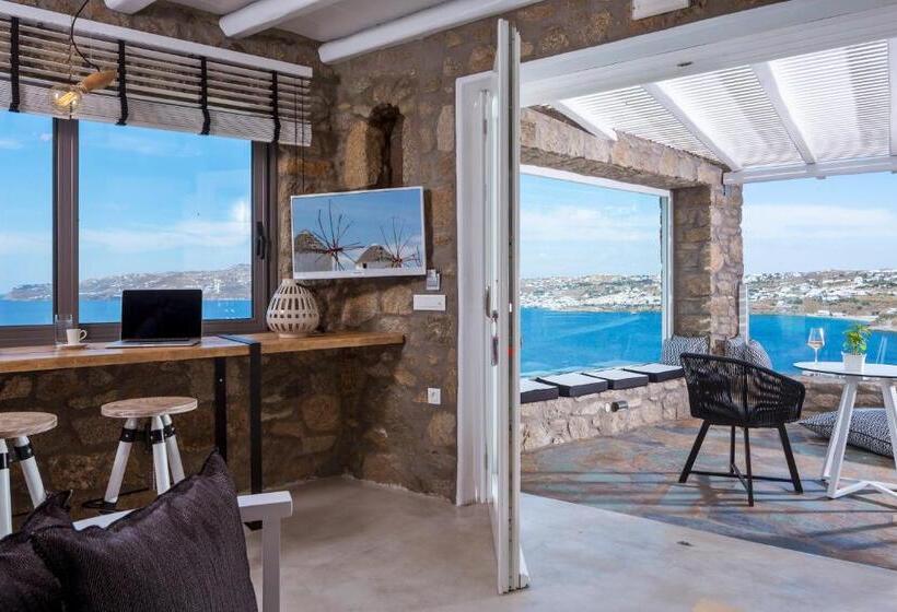 Люкс Вид на Море, Mykonos No5 Luxury Suites & Villas