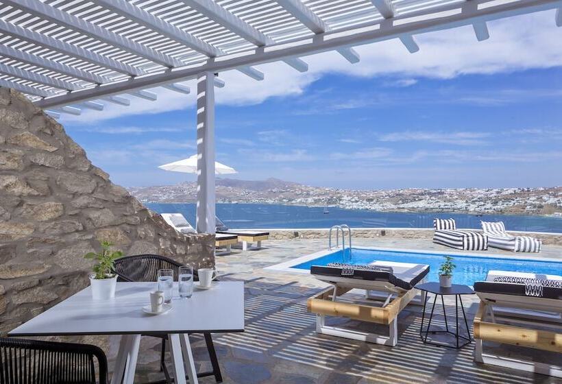 Номер Deluxe Вид на Море, Mykonos No5 Luxury Suites & Villas
