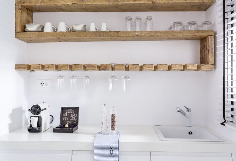 Номер Deluxe Вид на Море, Mykonos No5 Luxury Suites & Villas