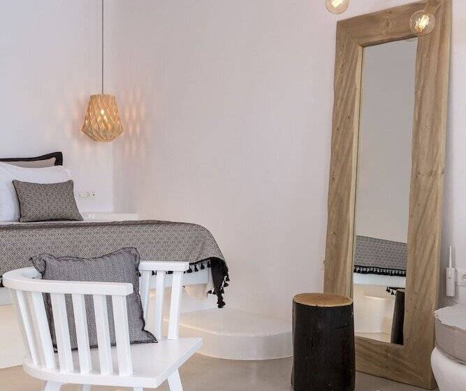 Номер Deluxe Вид на Море, Mykonos No5 Luxury Suites & Villas