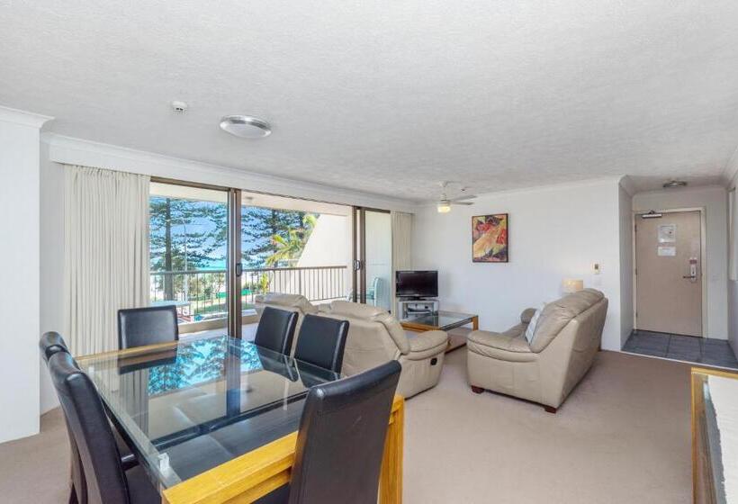 آپارتمان لوکس 2 خوابه, Columbia Beachfront Apartments On Rainbow Bay