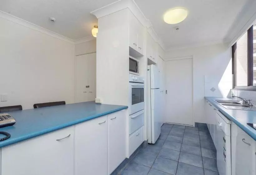 آپارتمان لوکس 2 خوابه, Columbia Beachfront Apartments On Rainbow Bay