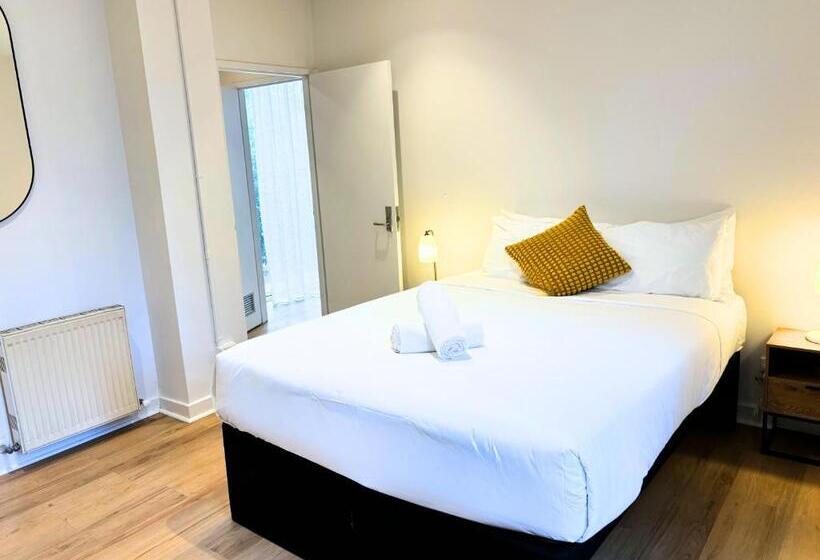 דירה פנימית חדר שינה 1, The Village North Melbourne