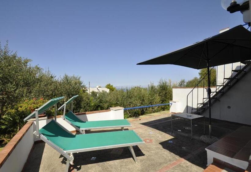 غرفة قياسية مطلّة علي البحر مزوَّدة بتراس, Villa Eva