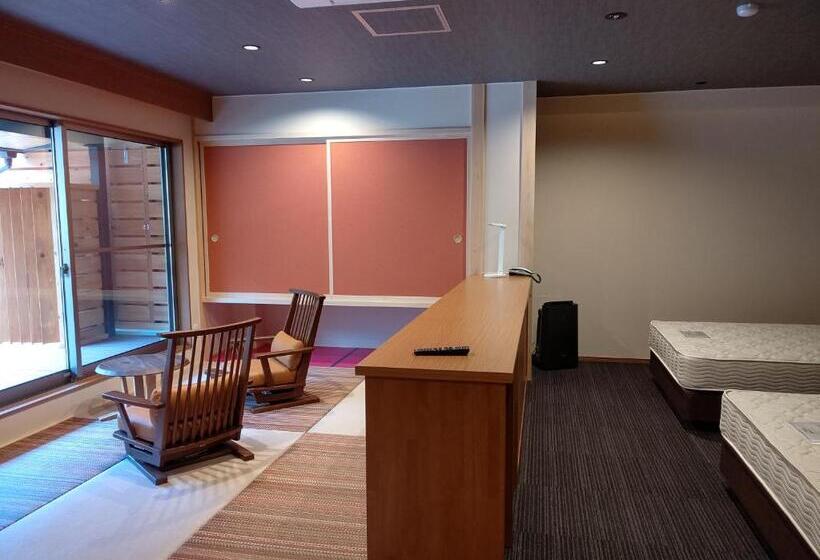 غرفة ديلوكس مطلة على النهر, Shiobara Onsen Ryokan Kamiaizuya