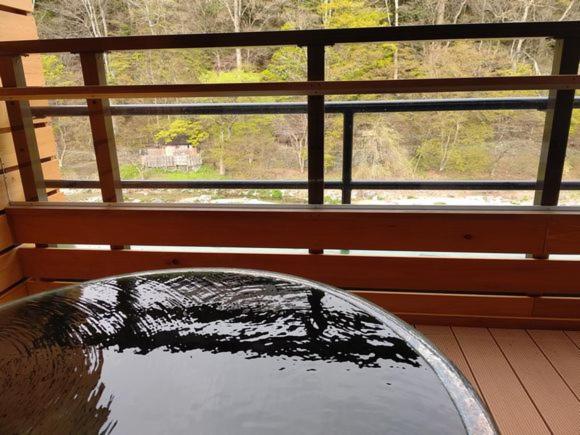 Deluxe room with river view, Shiobara Onsen Ryokan Kamiaizuya