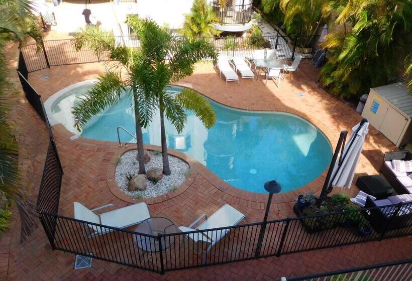 آپارتمان 1 خوابه با چشم‌انداز استخر, Santalina On Hervey Bay