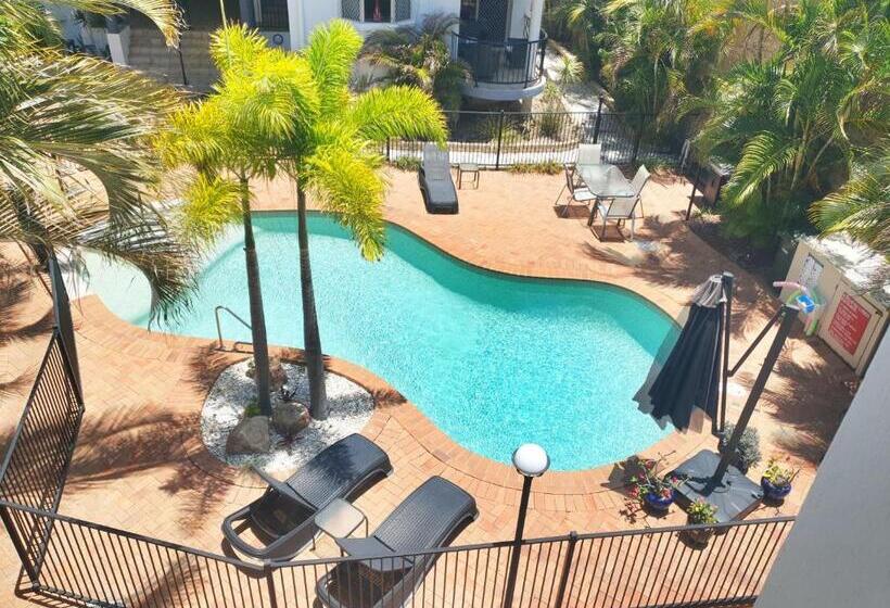 آپارتمان 1 خوابه با چشم‌انداز استخر, Santalina On Hervey Bay