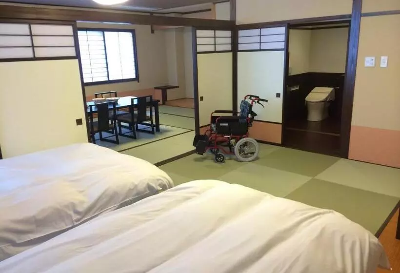 バス共有のスタンダードルーム, Tofuya Ryokan, Onogawa Onsen, Sauna, Barrier Free