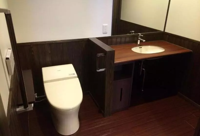 バス共有のスタンダードルーム, Tofuya Ryokan, Onogawa Onsen, Sauna, Barrier Free