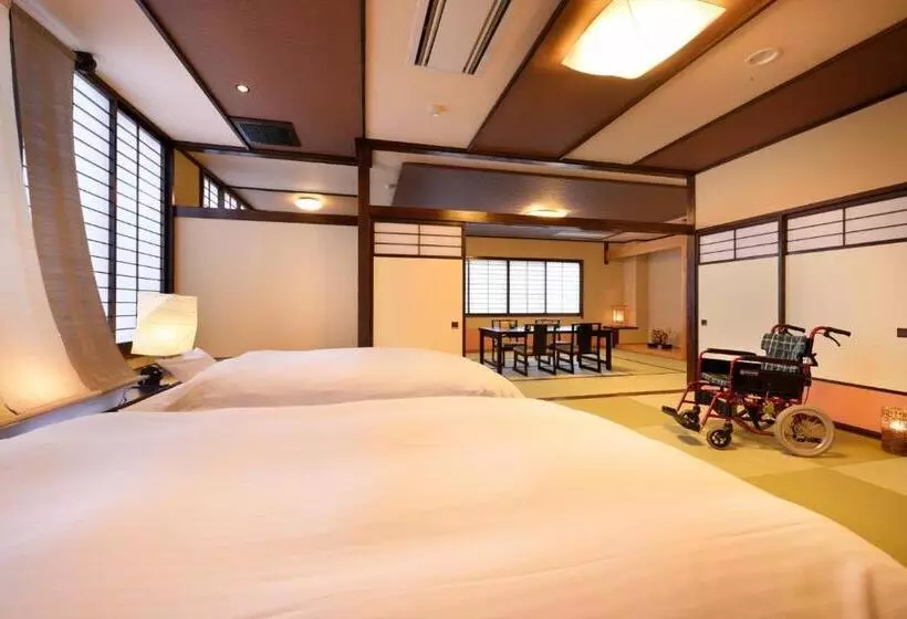 バス共有のスタンダードルーム, Tofuya Ryokan, Onogawa Onsen, Sauna, Barrier Free