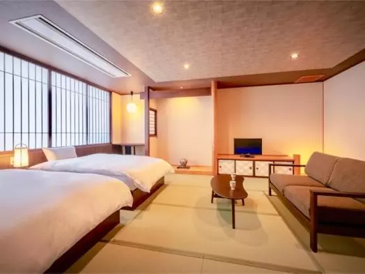 バス共有のスタンダードルーム, Tofuya Ryokan, Onogawa Onsen, Sauna, Barrier Free