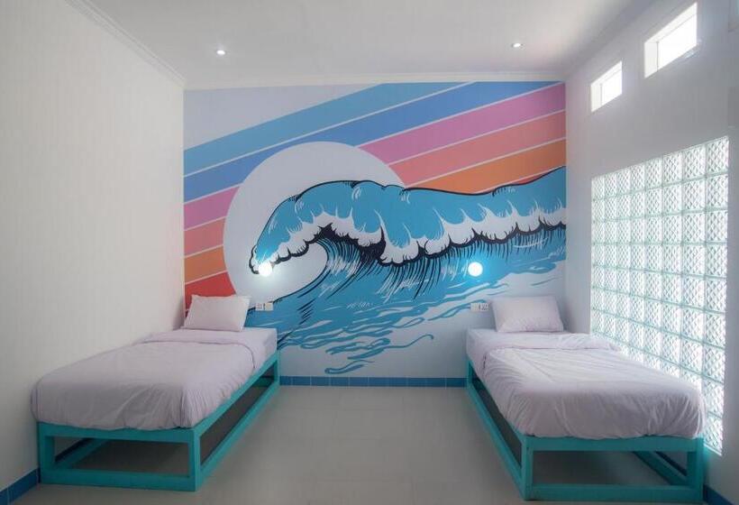 غرفة قياسية, Mad Monkey Kuta Lombok