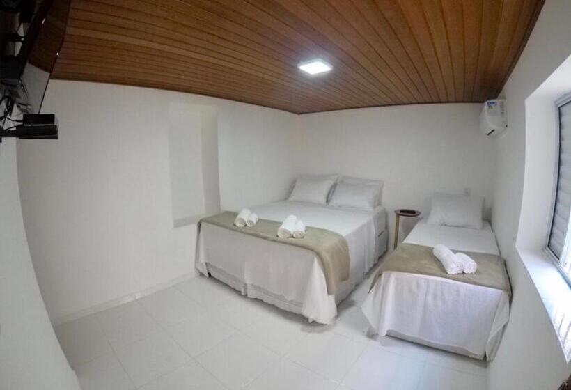 غرفة ديلوكس عائلية, Pousada Bougainville