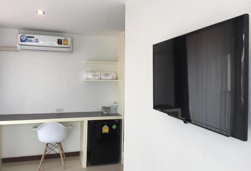 חדר דחוקס עם מיטת קינג, Khonkaen Residence