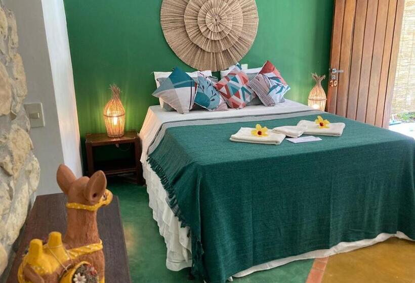 חדר סטנדרט לארבעה, Pousada Velas E Vento   Acesso Fácil A Barra Grande