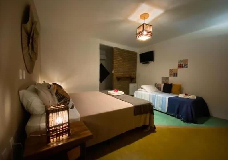 חדר סופריור לארבעה, Pousada Velas E Vento   Acesso Fácil A Barra Grande